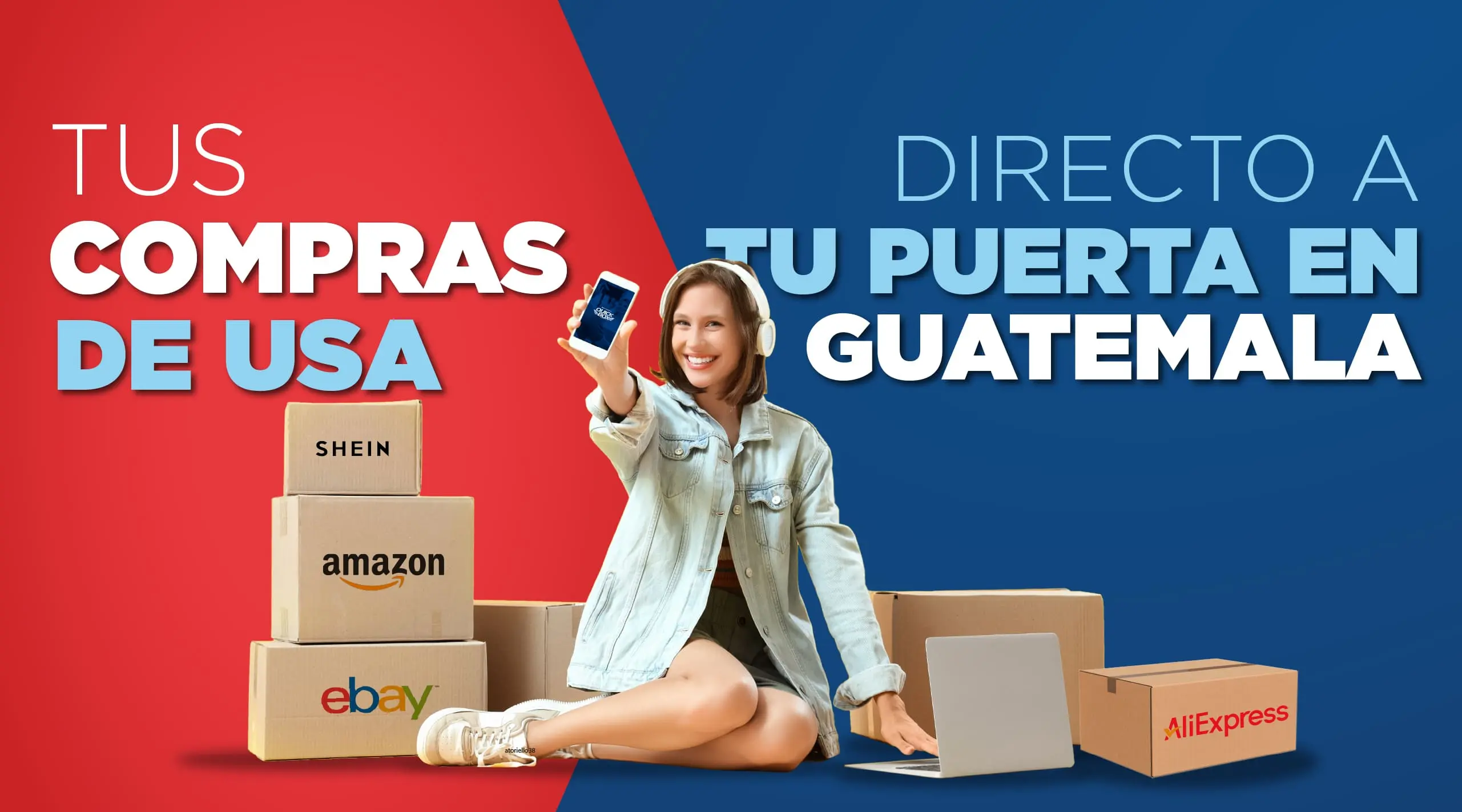 Compra en línea en USA y recibe en Guatemala con Quick Box, envío rápido y seguro