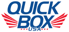 Logo empresa de paquetería Quick Box USA de USA a Guatemala